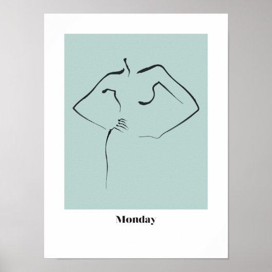 Montag Poster (Vorne)