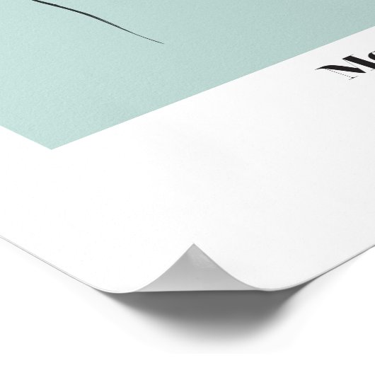 Montag Poster (Ecke)