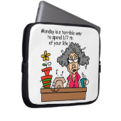 Montag Spaß Laptopschutzhülle (Vorne Rechts)