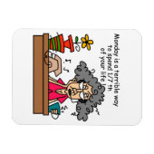 Montag Spaß Magnet (Horizontal)