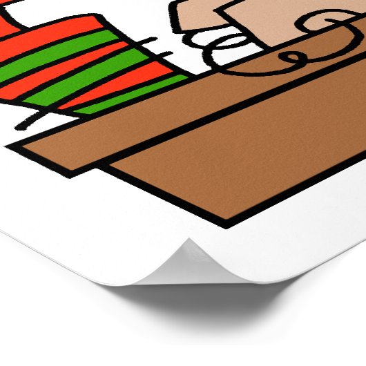 Montag Spaß Poster (Ecke)