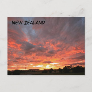 Montag Sunrise Postkarte