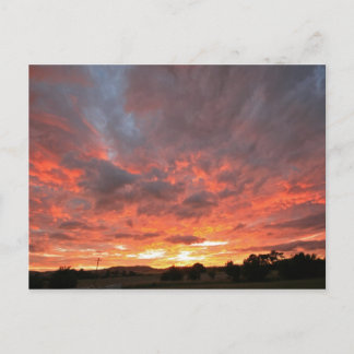 Montag Sunrise Postkarte