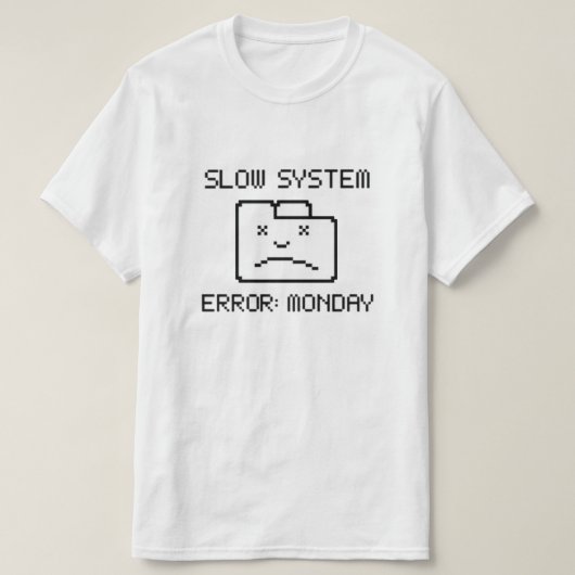 Montag T - Shirt (Design vorne)