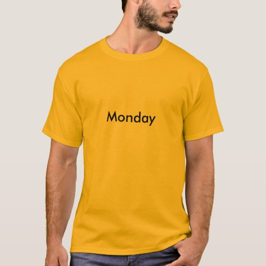 Montag T-Shirt (Vorderseite)