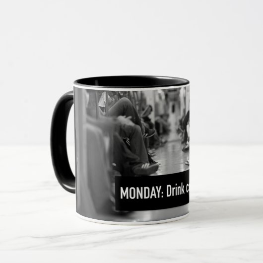 Montag Tasse (Vorderseite Links)