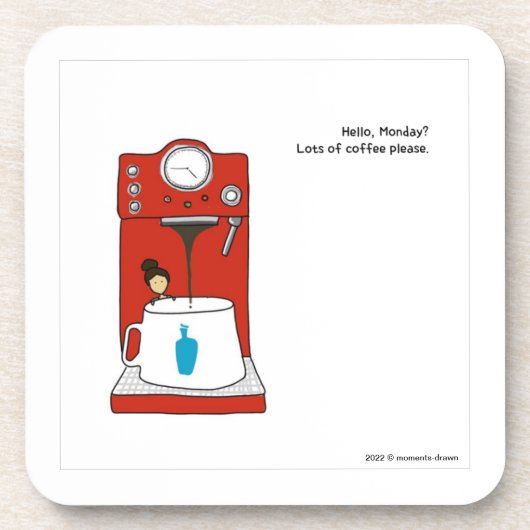 Montag Untersetzer (Vorderseite)