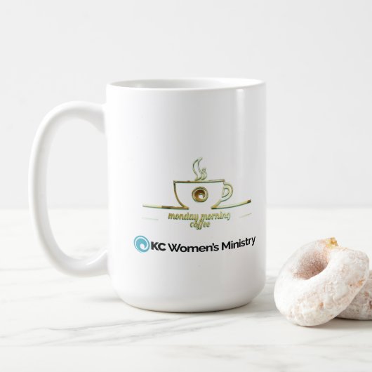 Montag Vormittag Kaffee-Cup Kaffeetasse (Mit Donut)