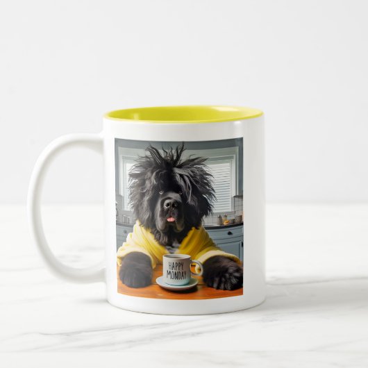 Montag Vormittag New Coffee Tasse (Links)