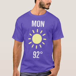 Montag Wetterkostüm T-Shirt