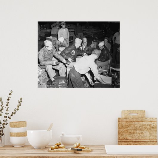 Montage der Ammo Poster (Küche)