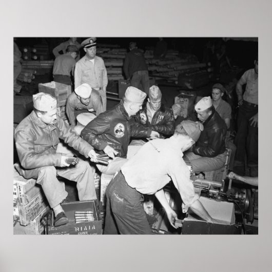 Montage der Ammo Poster (Vorne)