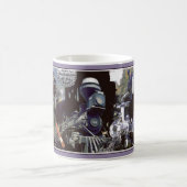 Montage der Bahnen Kaffeetasse (Mittel)