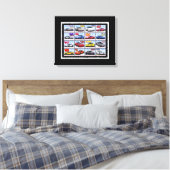 Montage der Sonderausgabe 1978-2013 Leinwanddruck (Insitu (Schlafzimmer))