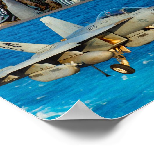 "MONTAGE" DER US-KRAFTFAHRT POSTER (Ecke)