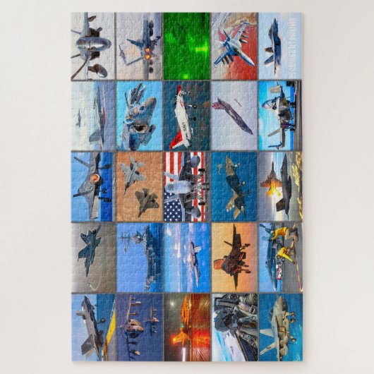 "MONTAGE" DER US-KRAFTFAHRT PUZZLE (Vertikal)