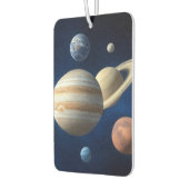 Montage des Sonnensystems Autolufterfrischer (Links)