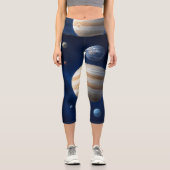 Montage des Sonnensystems Capri Leggings (Vorderseite)