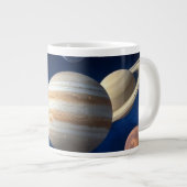 Montage des Sonnensystems Jumbo-Tasse (Vorderseite Rechts)