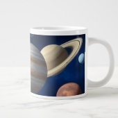 Montage des Sonnensystems Jumbo-Tasse (Rechts)