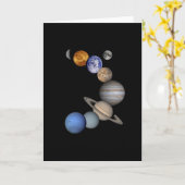 Montage des Sonnensystems Karte (Gelbe Blume)
