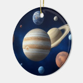 Montage des Sonnensystems Keramik Ornament (Links)