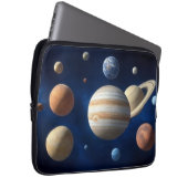 Montage des Sonnensystems Laptopschutzhülle (Vorne Rechts)