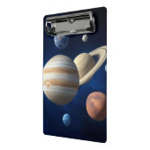 Montage des Sonnensystems Mini Klemmbrett (Gewinkelt2)