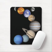 Montage des Sonnensystems Mousepad (Mit Mouse)