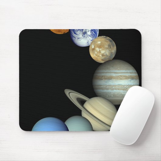 Montage des Sonnensystems Mousepad (Mit Mouse)