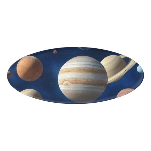 Montage des Sonnensystems Namenschild (Vorderseite)