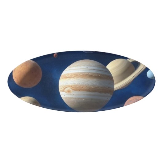 Montage des Sonnensystems Namenschild (Vorderseite)