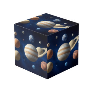 Montage des Sonnensystems Würfel