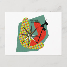 Montage Mitte der 50er - 60er Jahre Postkarte