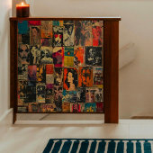 Montage Seidenpapier