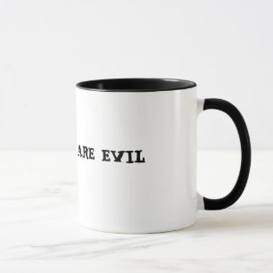 Montage sind schlechte Tasse