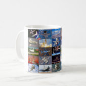 "MONTAGE": US-WELTRAUMSHUTTLE 1981-2011 KAFFEETASSE (Vorderseite Links)