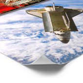 "MONTAGE": US-WELTRAUMSHUTTLE 1981-2011 POSTER (Ecke)