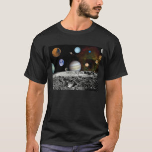 Montage von Bildern des Raumfahrzeugs Voyager von  T-Shirt