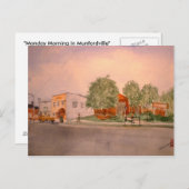 "Montagmorgen in Munfordville" Postkarte (Vorne/Hinten)