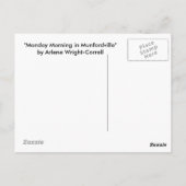 "Montagmorgen in Munfordville" Postkarte (Rückseite)