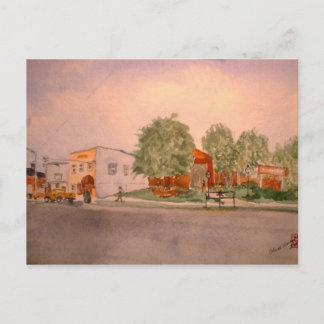 "Montagmorgen in Munfordville" Postkarte