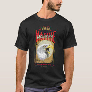 Montagnais Native American Eagle Spirit Vintag Ho T-Shirt