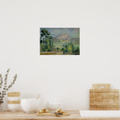 Montagne Sainte-Victoire, c.1887-90 Poster (Küche)