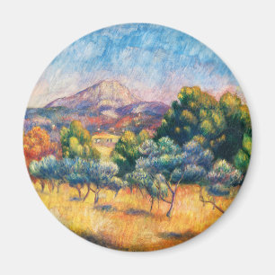Montagne Sainte-Victoire (Landschaft) Renoir Magnet