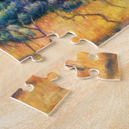 Montagne Sainte-Victoire (Paysage) Renoir Puzzle (Seite)