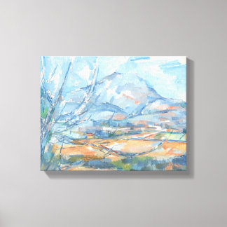 Montagne Sainte-Victoire von Paul Cezanne Leinwanddruck