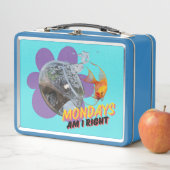 Montags, habe ich recht? metall brotdose (Beispiel)