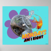 Montags, habe ich recht? poster (Vorne)