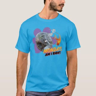 Montags, habe ich recht? T-Shirt